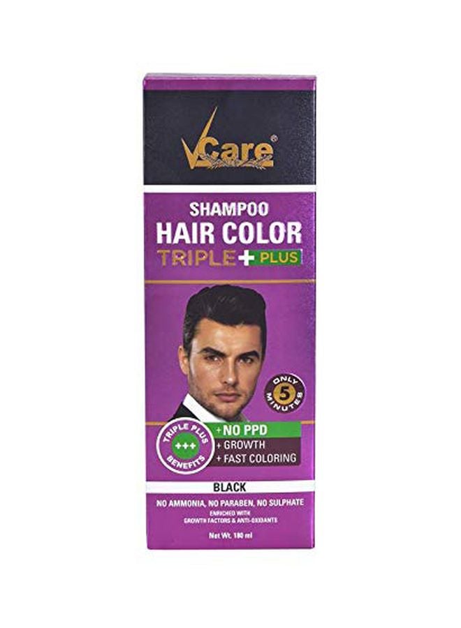 في كير مجموعة شامبو تريبل بلس لتعزيز لون الشعر مكونة من عبوتين أسود 2 x 180ملليلتر - Image 2