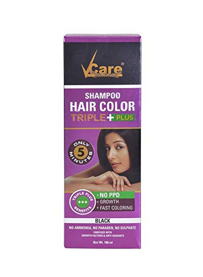 في كير مجموعة شامبو تريبل بلس لتعزيز لون الشعر مكونة من عبوتين أسود 2 x 180ملليلتر - Image 3