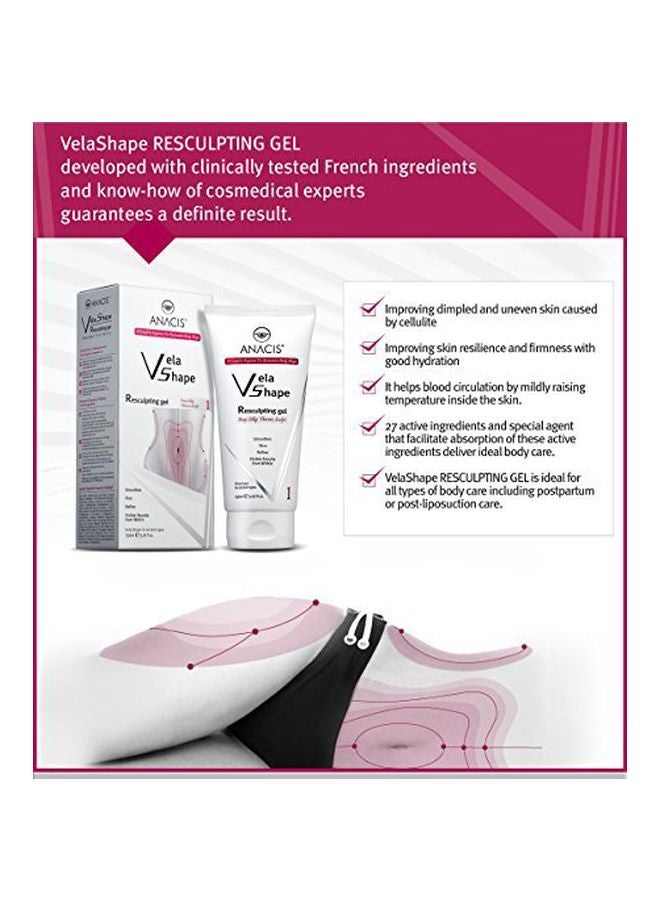 Anacis Pack Of 2 Anti Cellulite Resculpting Gel - Image 4