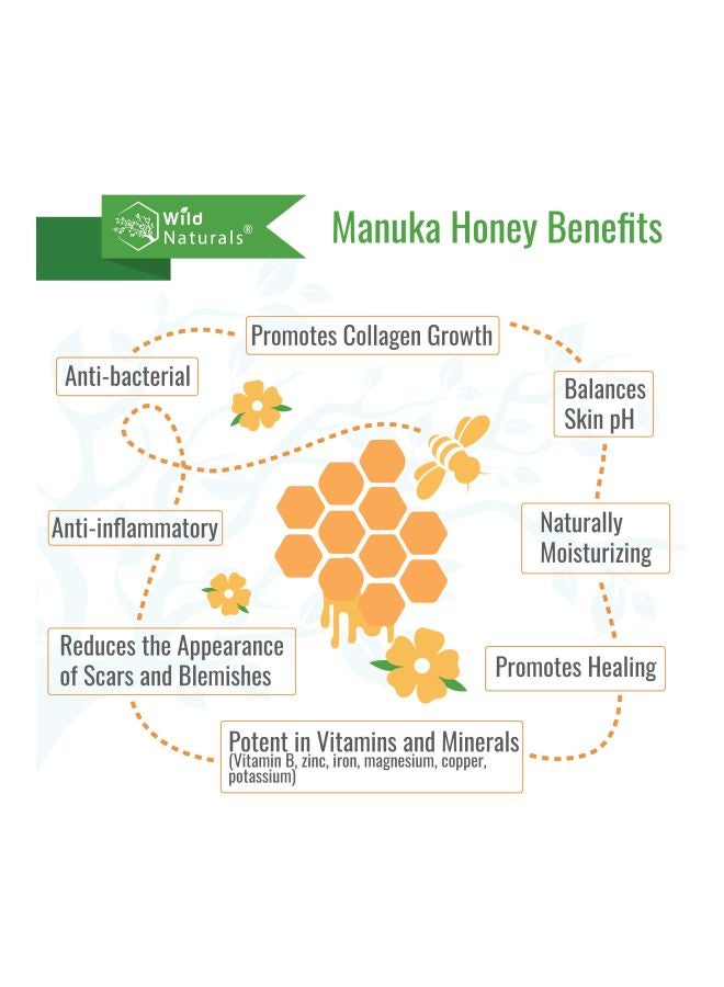 Wild Naturals Manuka Honey Face Moisturizer 56.7grams - Image 2