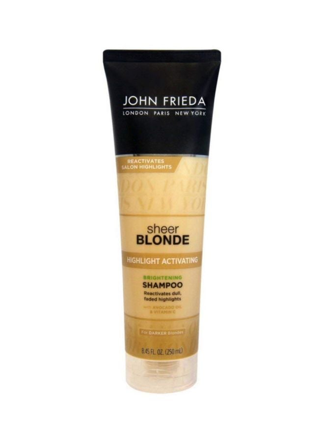 جون فريدا شامبو شير بلوند غني بمكونات منشطة لتفتيح الشعر الأشقر - Image 1