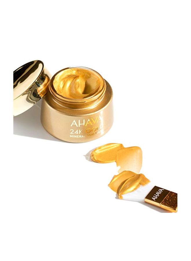 AHAVA 24K Gold Mineral Mud Mask - Image 4