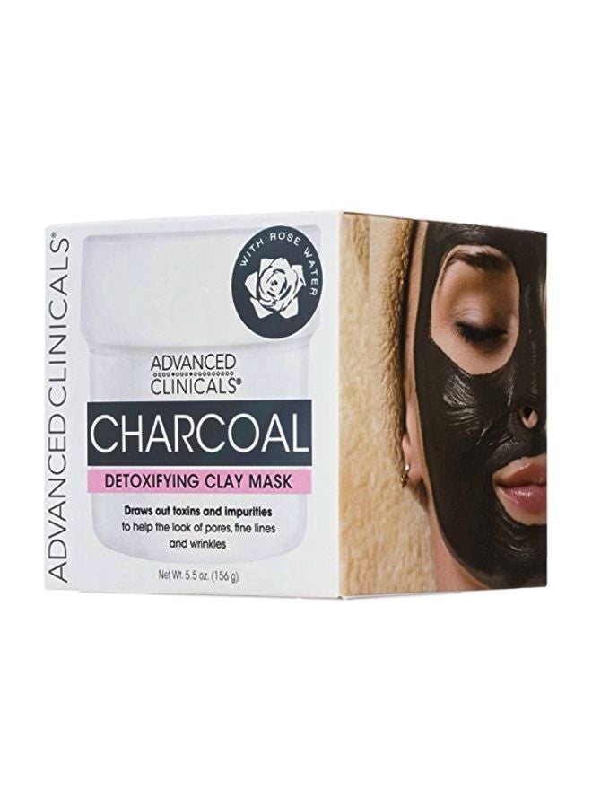 Advanced Clinicals Charcoal Detoxifying Mask Charcoal 5.5 ozounce - Image 1