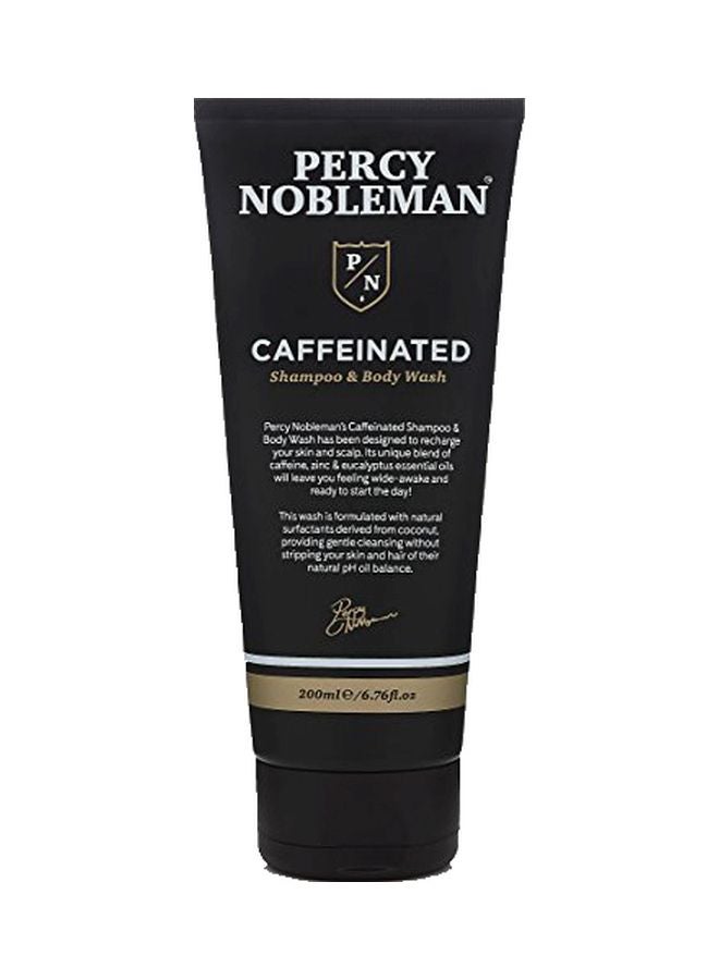 Percy Nobleman Caffeinated Shampoo And Body Wash 200ml - Image 1