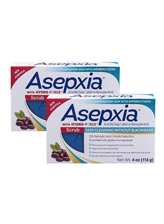 Asepxia 2-Piece Scrub Bar Soap  - Image 1