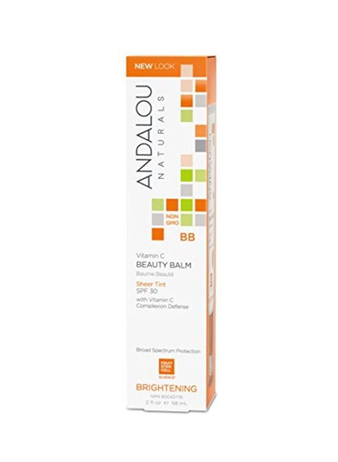 Andalou Naturals - Vitamin C BB Beauty Balm Sheer Tint SPF 30 - Image 1