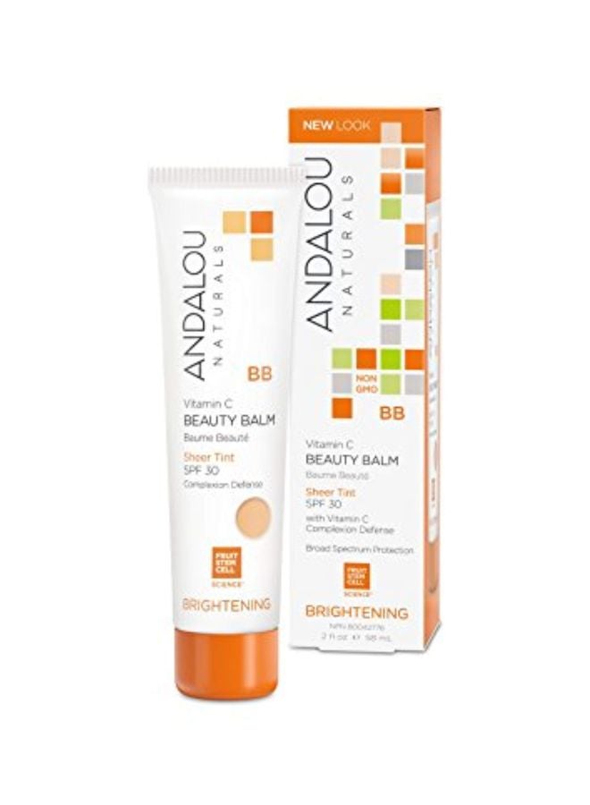 Andalou Naturals - Vitamin C BB Beauty Balm Sheer Tint SPF 30 - Image 1