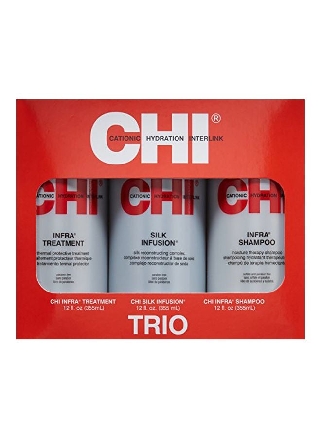 تشي مجموعة شامبو إنفرا وسيلك إنفيوجن وإنفرا تريتمنت الثلاثية - Image 2