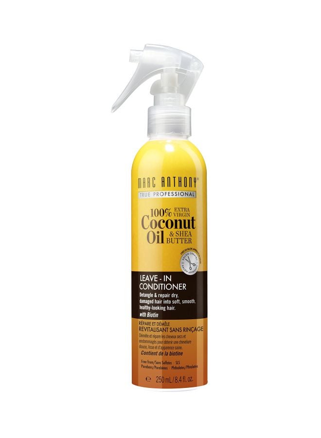 MARC ANTHONY Extra Virgin Coconut Oil And Shea Butter Leave-In Conditioner - Image 1