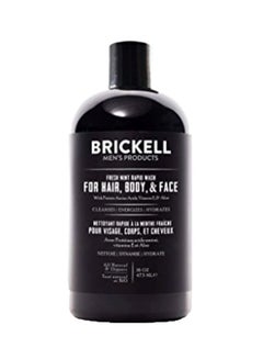 Brickell Men's Products 3-In-1 Body Wash Gel 473ml  - Image 1