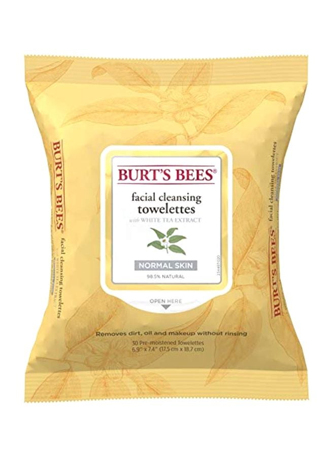 بيرتس بيز مناديل تنظيف الوجه بخلاصة الشاي الأبيض - Image 1