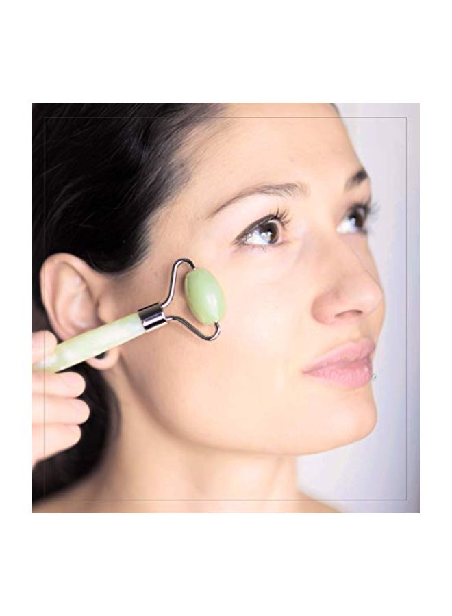 Generic - Natural Xiuyan Jade Roller And Gua Sha Set - Image 1