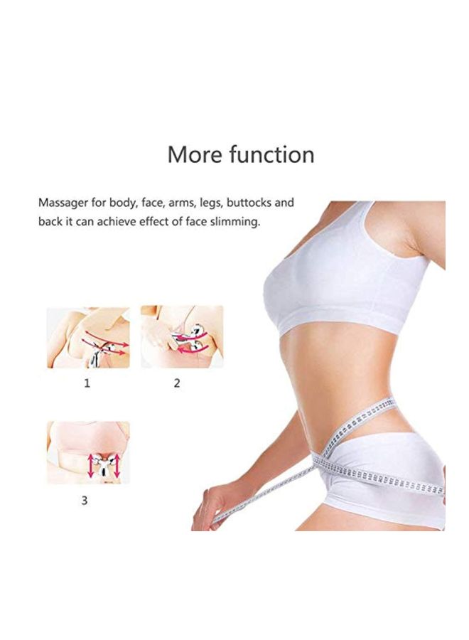 3D-Roller Facial Massager Silver - Image 5