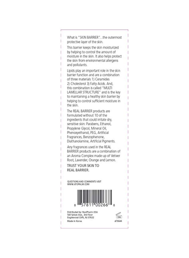 Atopalm - Real Barrier Essence Mist - Image 1