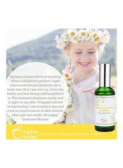 hello cider German Chamomile Hydrosol Calming Floral Face Toner 88.7ml  - Image 2