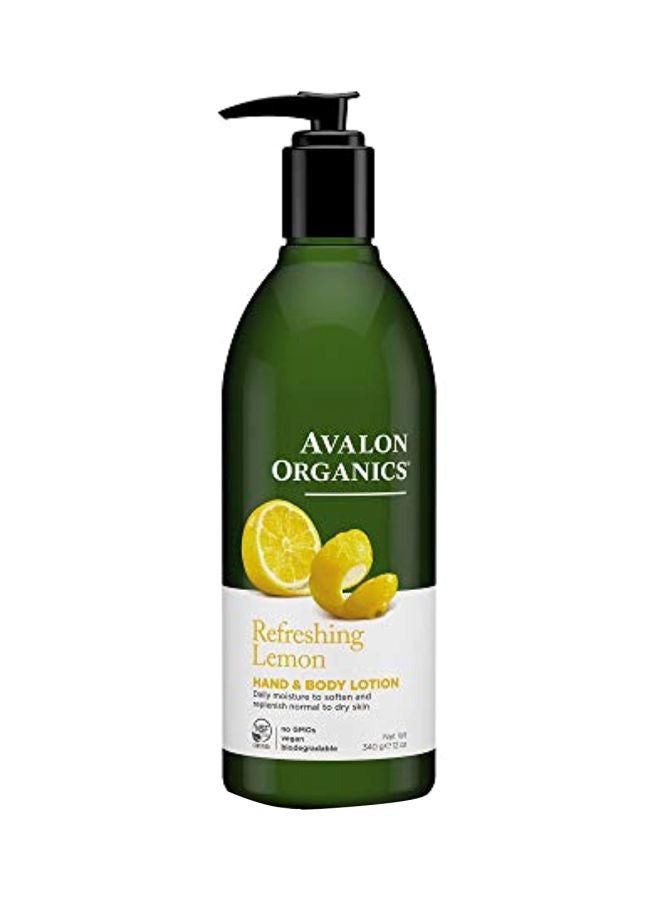 Avalon Organics Refreshing Lemon Hand And Body Lotion  - Image 1