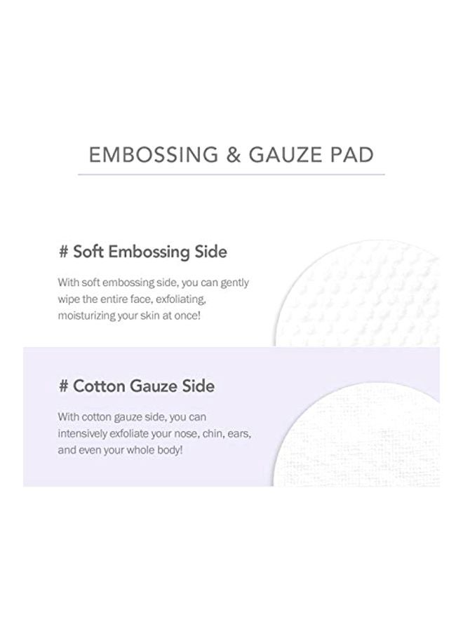 وسادات تقشير بحمض بيتا هيدروكسي من 60 قطعة أبيض - Image 2