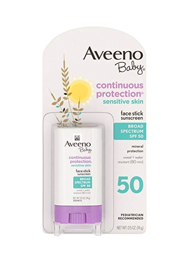 Pack Of 5 Continuous Protection Face Stick Sunscreen SPF 50