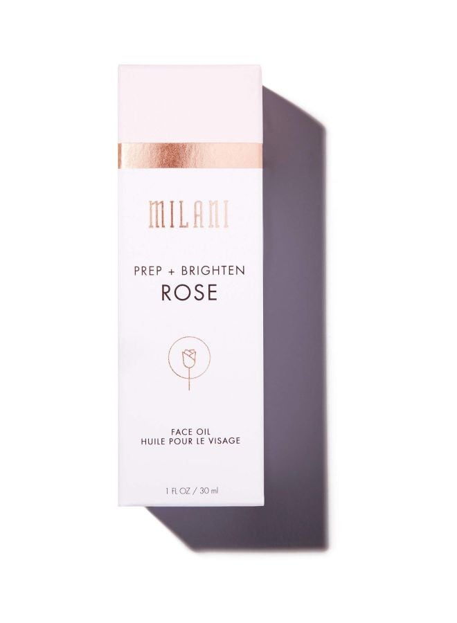 MILANI Prep Plus Brighten Rose Face Oil 30ml - Image 3