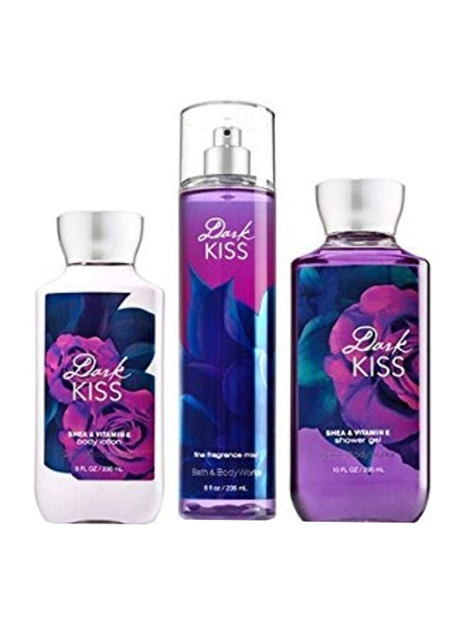 باث آند بودي وركس مجموعة هدية دارك كيس، من 3 قطع 236ملليلتر - Image 1