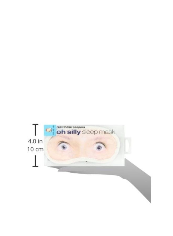 Bath Accessories - Oh Silly Eye Mask White - Image 1