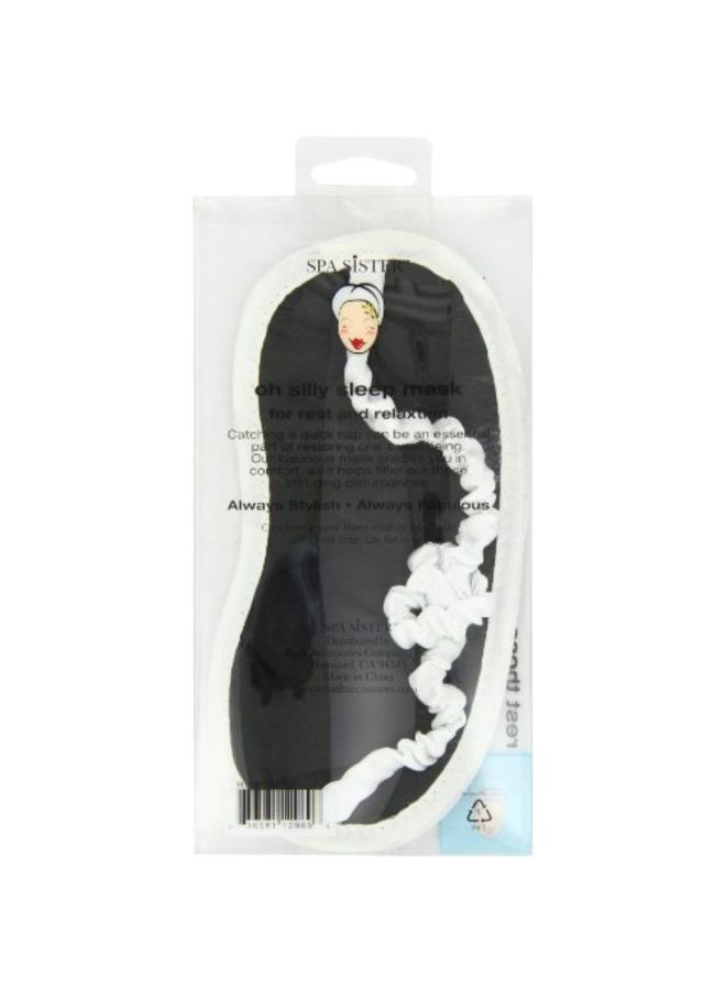 Bath Accessories - Oh Silly Eye Mask White - Image 1