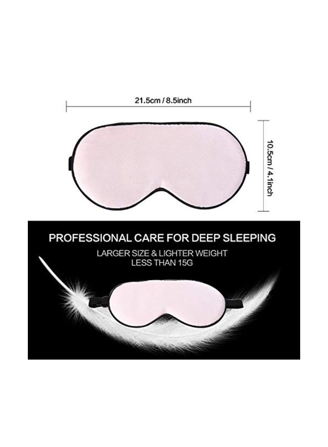 Generic - Blindfold Travel Eye Mask Pink - Image 1