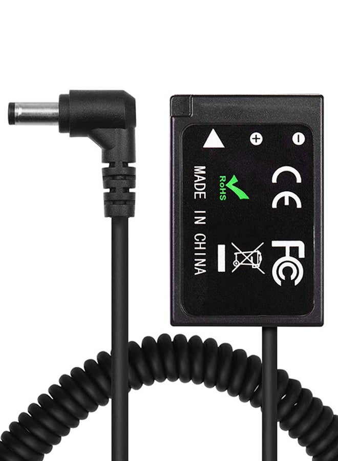 ANDOER LP-E17 Dummy Battery Pack DC Coupler Black/Silver - Image 2