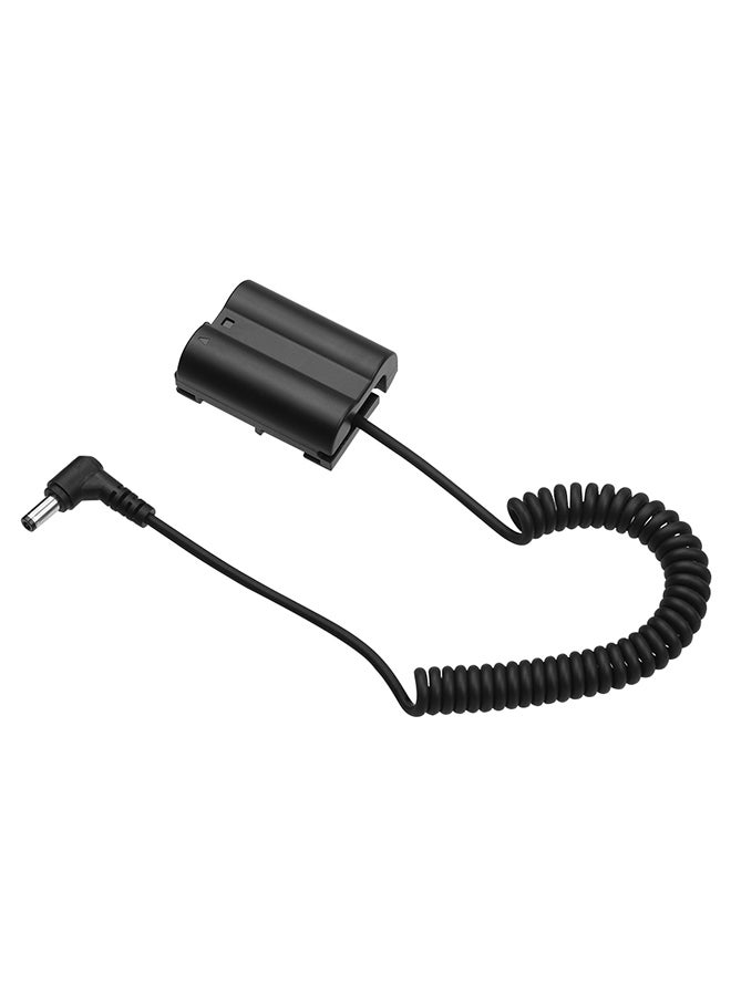 ANDOER EN-EL15 Dummy Battery Pack DC Coupler Black/Silver - Image 1