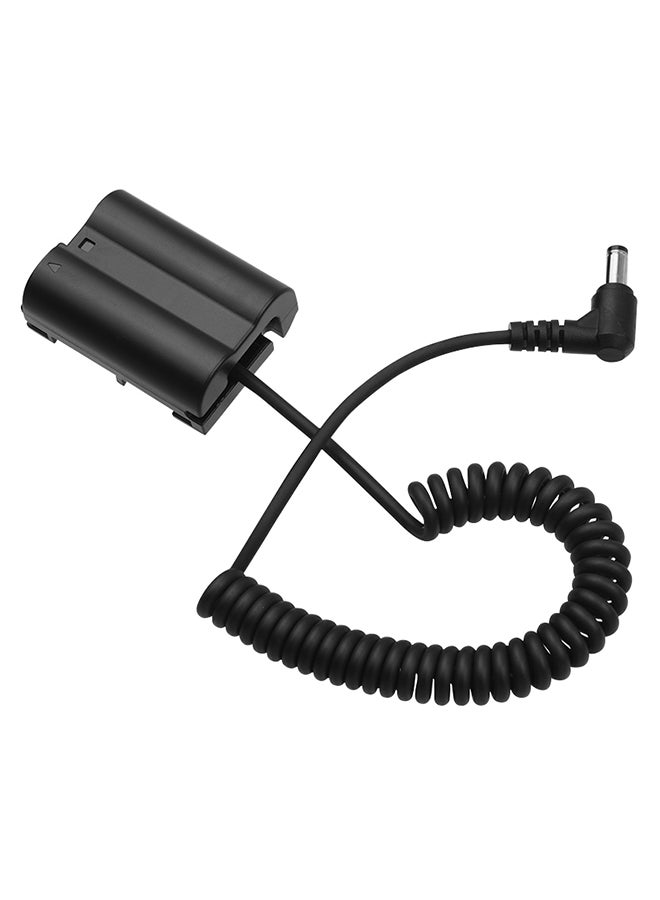 ANDOER EN-EL15 Dummy Battery Pack DC Coupler Black/Silver - Image 2