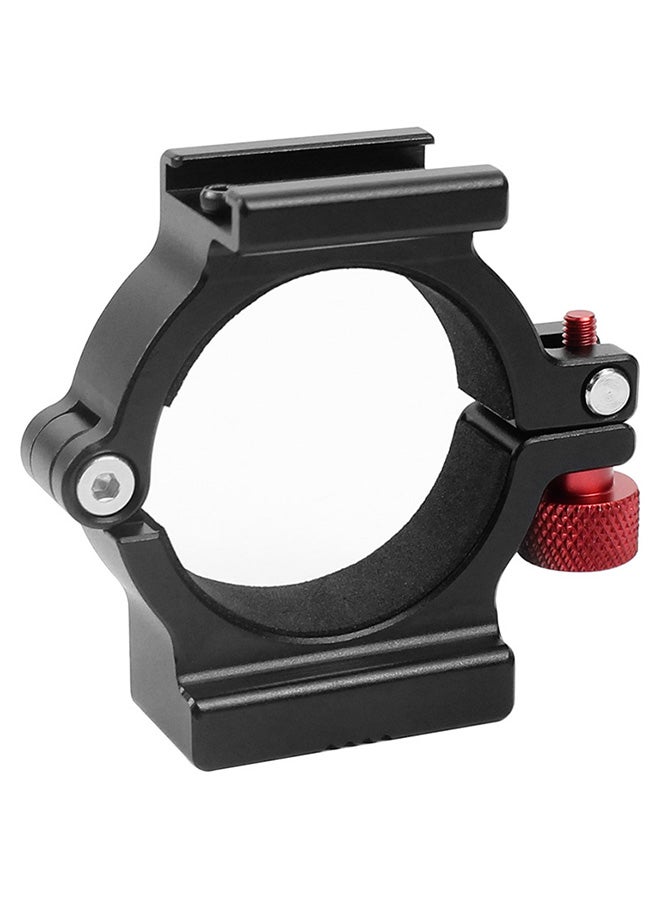 Extension Ring Clamp For Microphone Black/Red/Silver  - Image 2