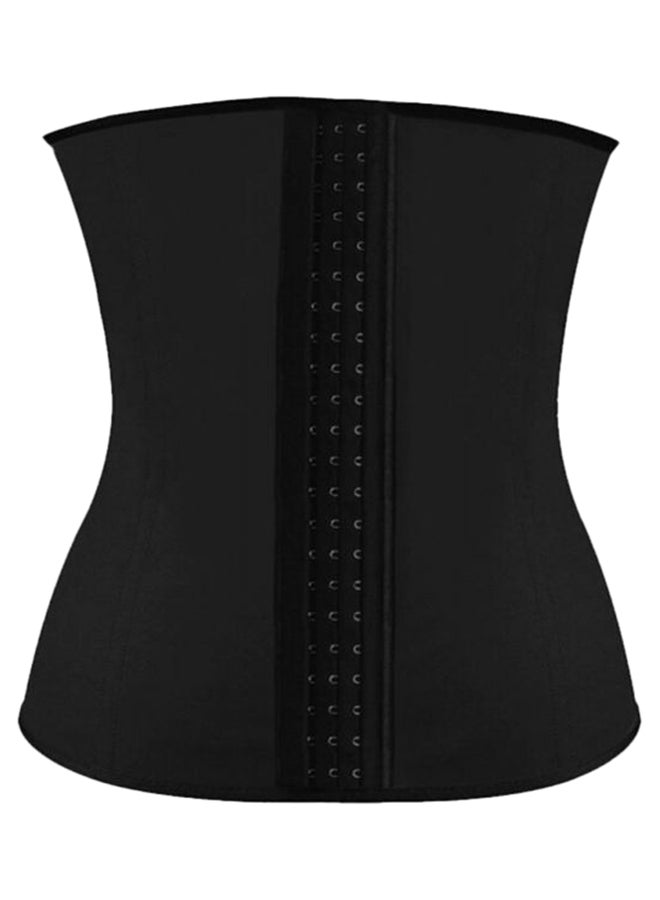 Belly And Waist Cincher Body Shaper Corset Black  - Image 1