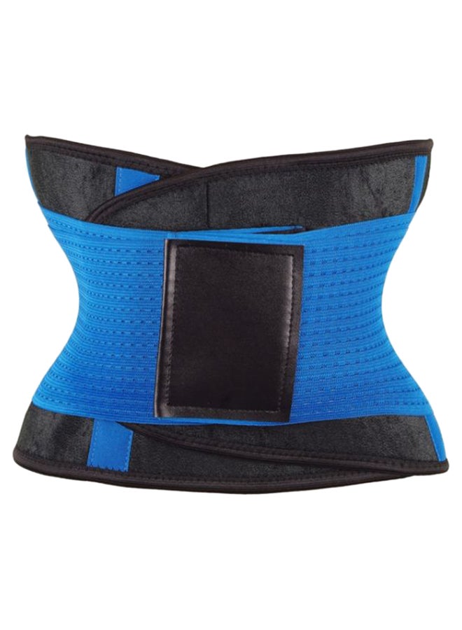 Adjustable Trainer Belt Waist Cincher Shapewear Blue/Black - Image 2