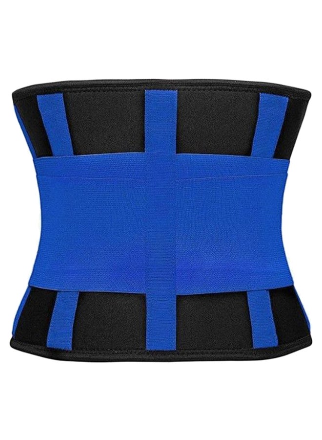 Adjustable Trainer Belt Waist Cincher Shapewear Blue/Black - Image 1