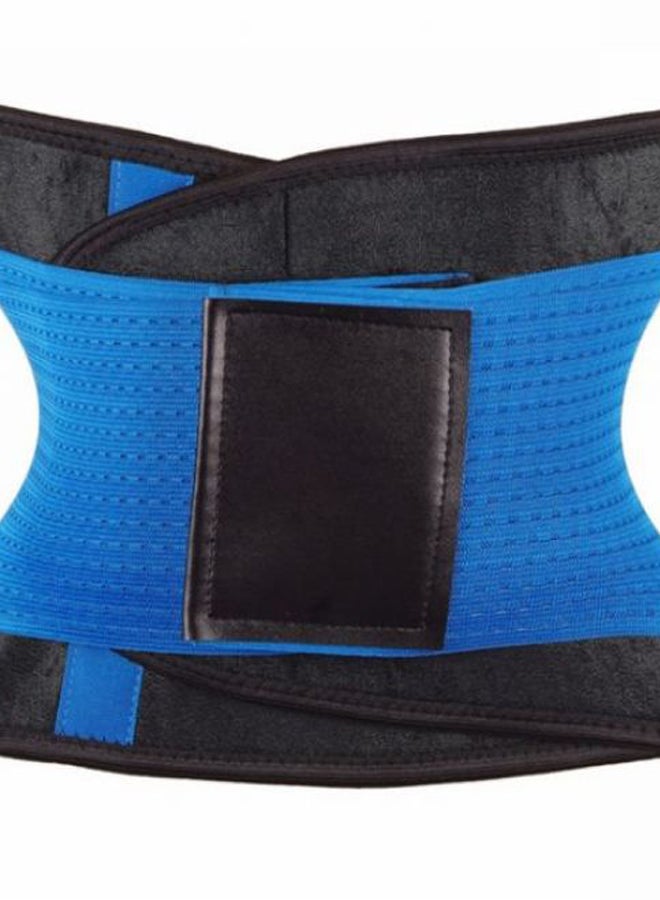Adjustable Trainer Belt Waist Cincher Shapewear Blue/Black - Image 3