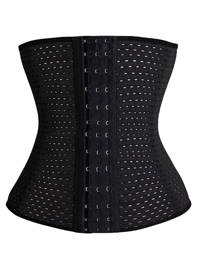 Waist Cincher Body Shaper Corset Black - Image 1