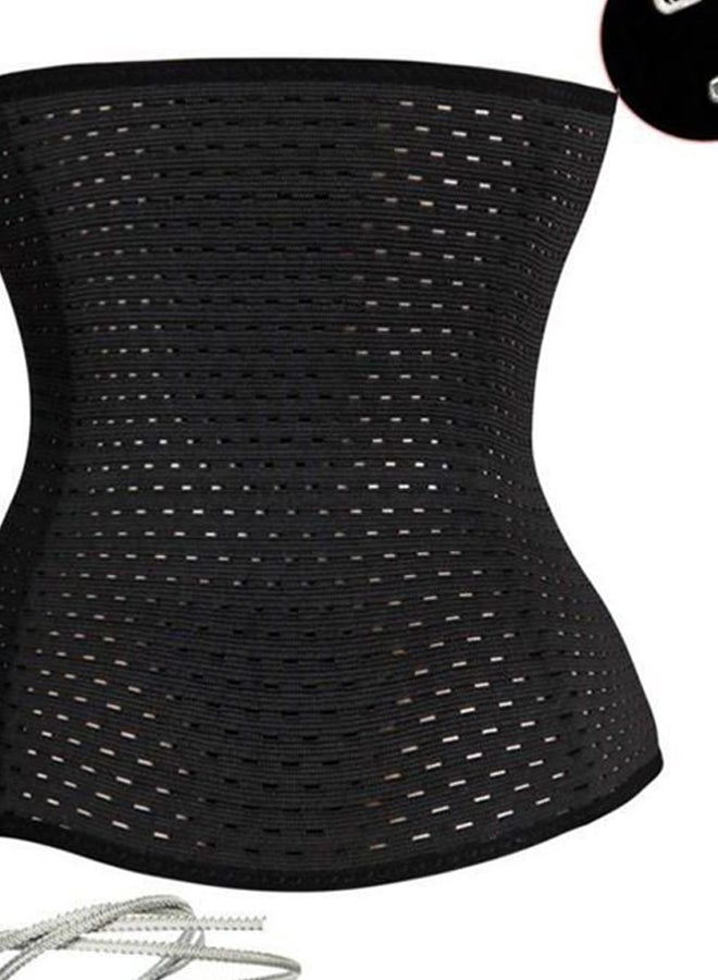 Waist Cincher Body Shaper Corset Black - Image 2