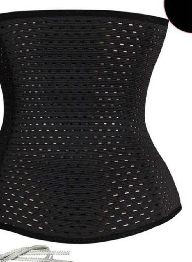 Waist Cincher Body Shaper Corset Black - Image 3