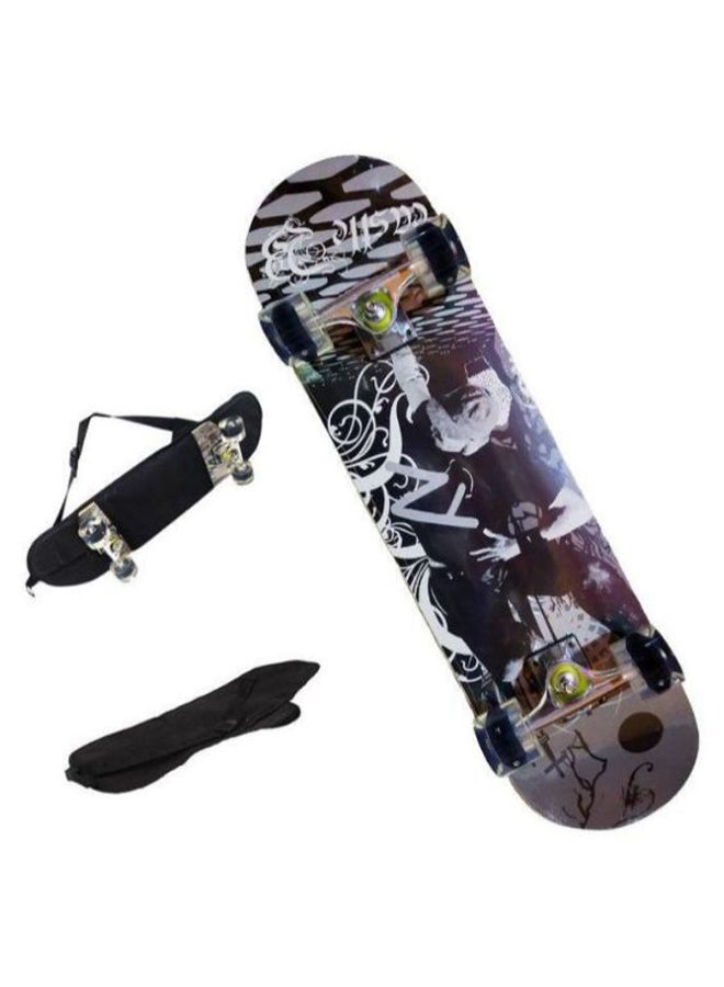 Adhesive Skateboard Sticker And Flash Wheel With Carry Bag 31.8inch - v1571626459/N30680425A_2