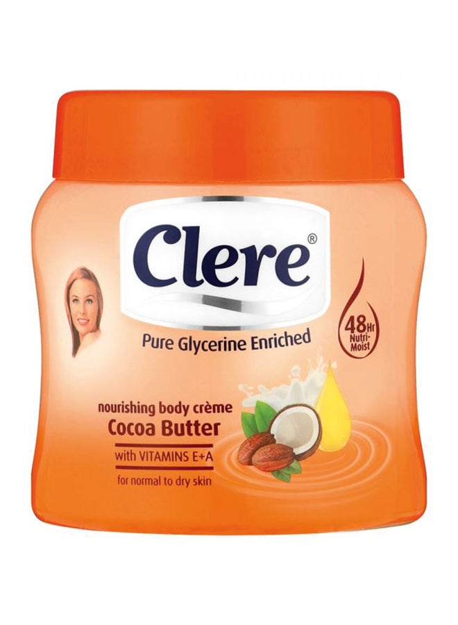 CLERE Cocoa Butter Body Cream 500ml 
