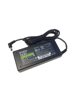 Sony Laptop AC Adapter Charger Black  - Image 1