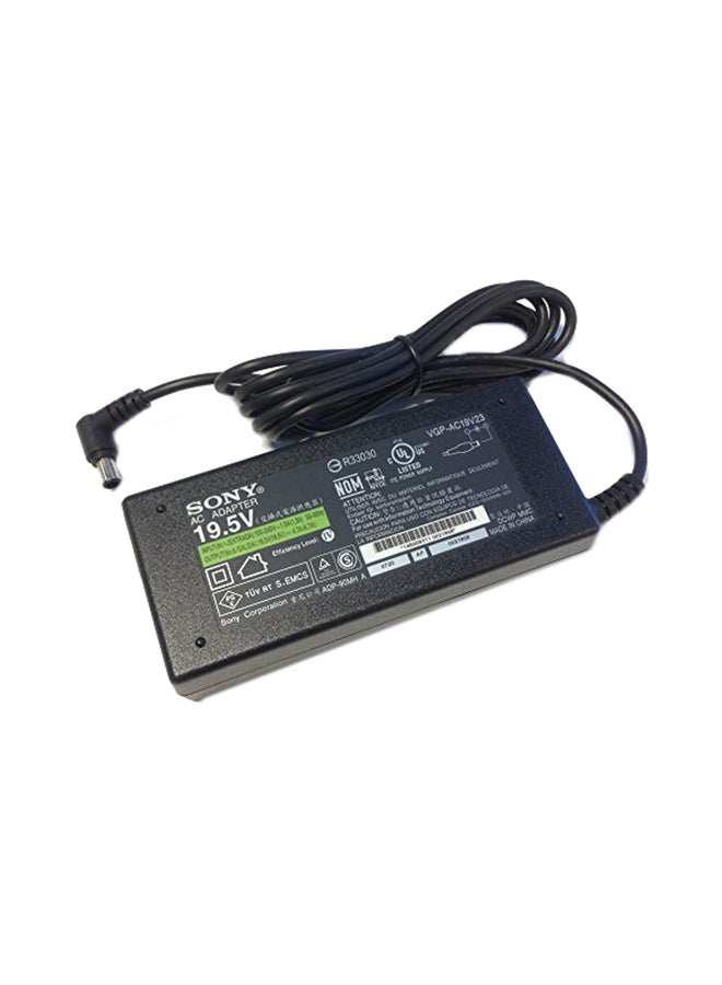 Sony Laptop AC Adapter Charger Black - Image 1