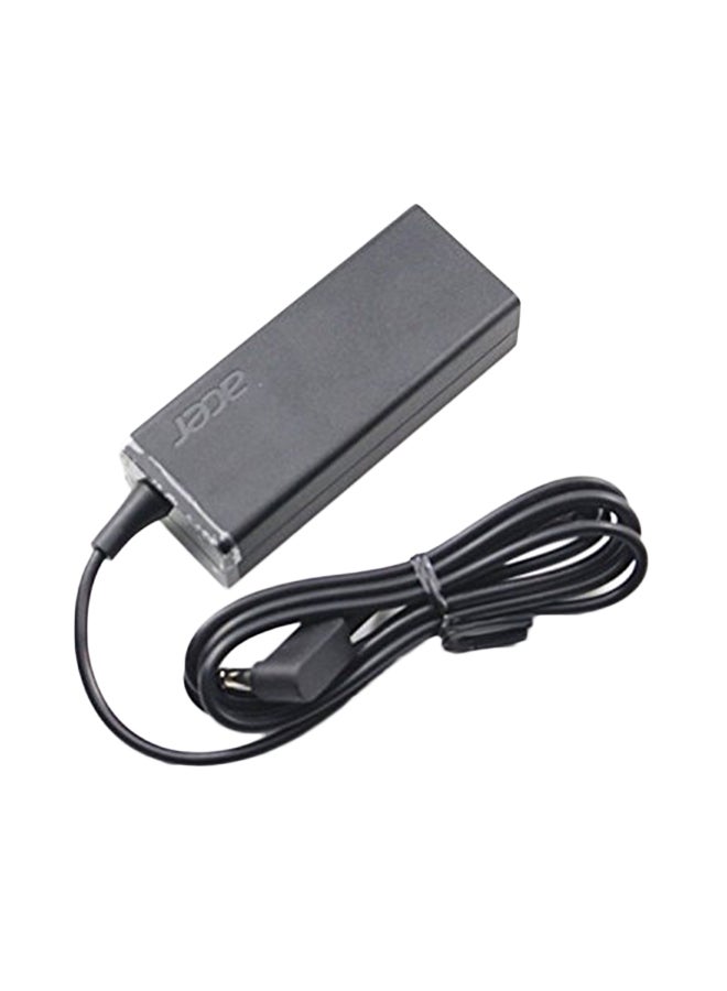 Acer 45W AC Adapter With Cord For Aspire Notebook Black - Image 2