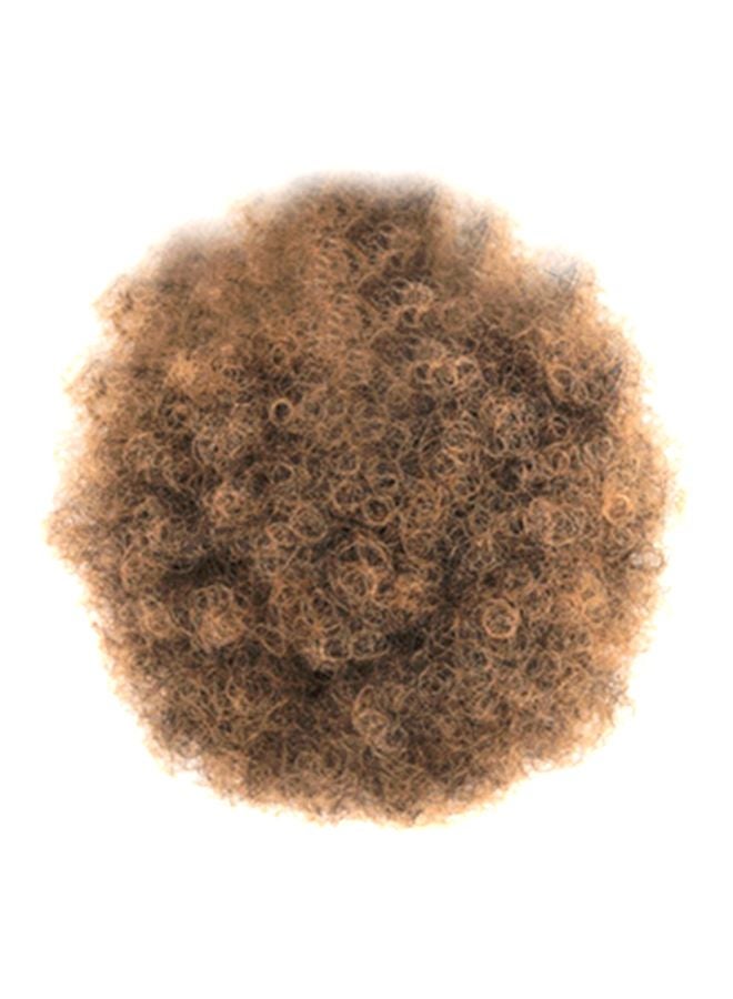 Curly Ponytail Hair Wig Brown/Black 8inch