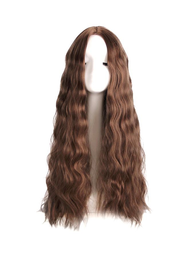 Long Wavy Hair Wig Brown
