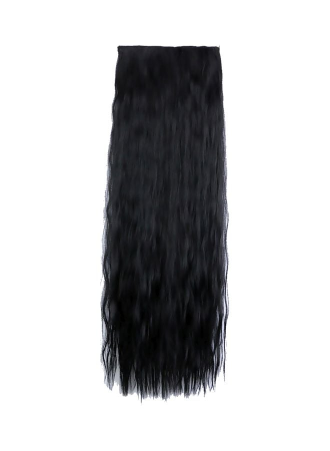 5-Piece Long Hair Extension Black - Image 1
