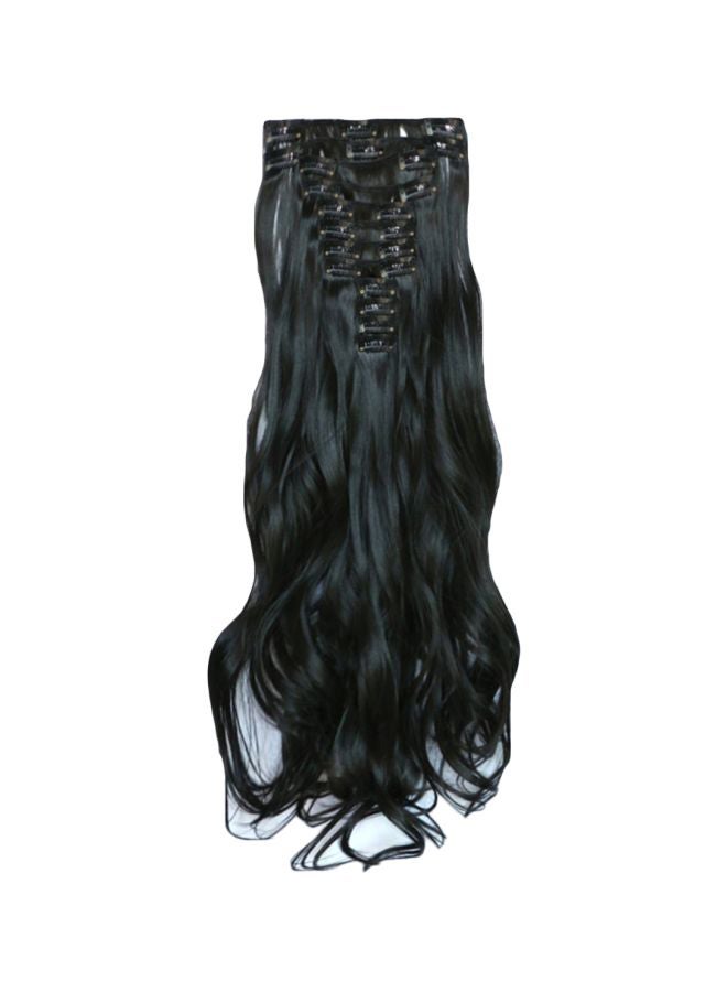 Wavy Hair Extension Black