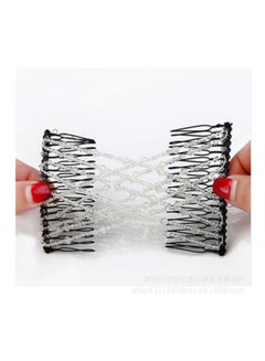 2-Piece Beaded Wire Clip Black/White - v1571645916/N30820716A_4