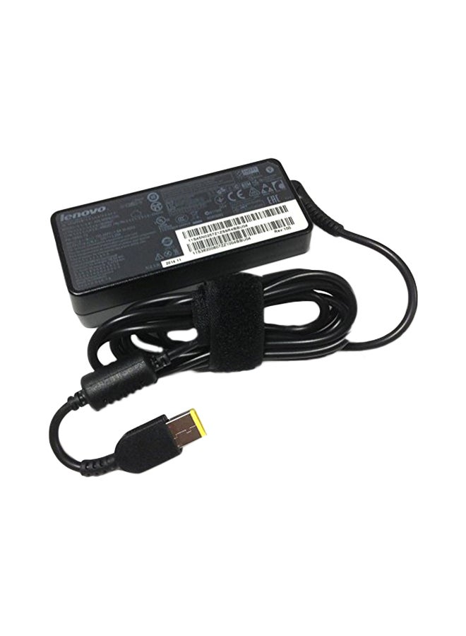 لينوفو شاحن بمحول لجهاز الكمبيوتر الدفتري أسود - Image 1