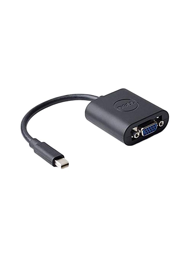 DELL Mini DisplayPort To VGA Cable Black  - Image 1